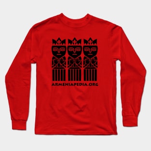 Armeniapedia 3 wisemen logo Long Sleeve T-Shirt